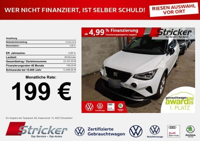 Seat Arona 1.0 TSI Connect DSG