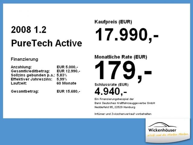 Peugeot 2008 Active Pack PureTech