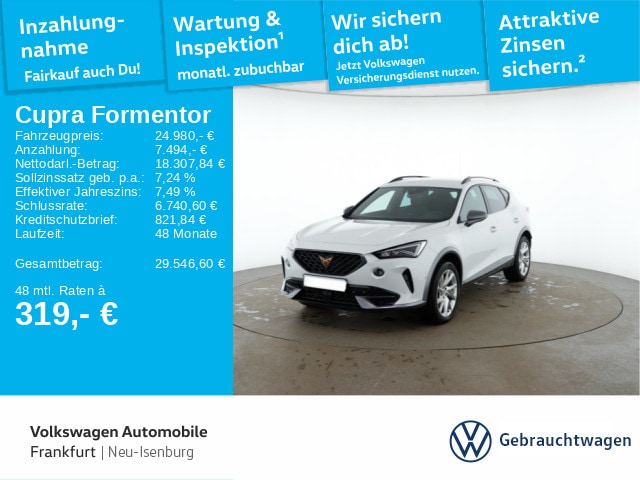 Cupra Formentor 1.5 TSI DSG