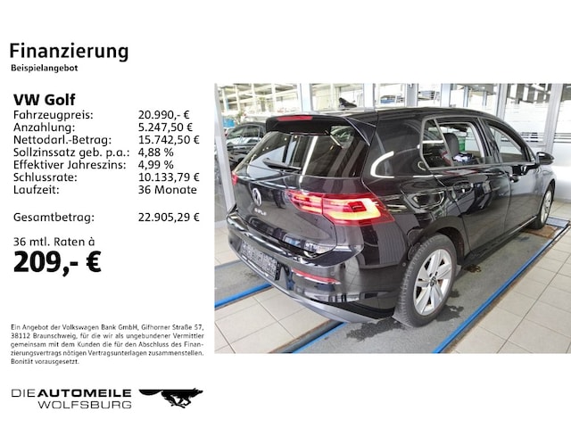 Volkswagen Golf DSG Golf VIII Life