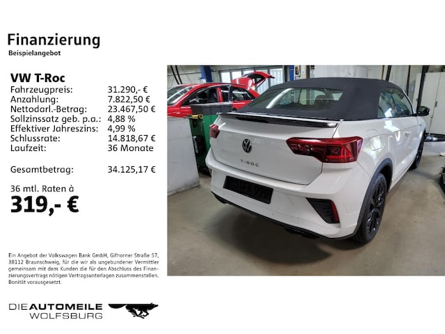 Volkswagen T-Roc 1.5 TSI Cabriolet DSG R-Line