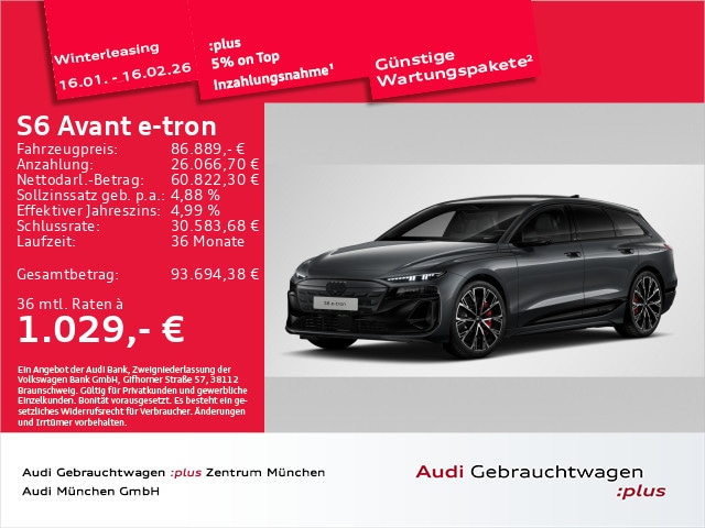 Audi A6 e-tron Avant Quattro