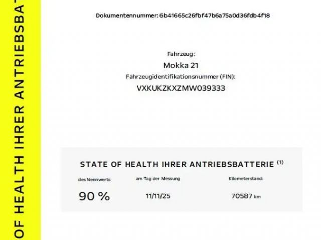 Opel Mokka Edition Mokka-e