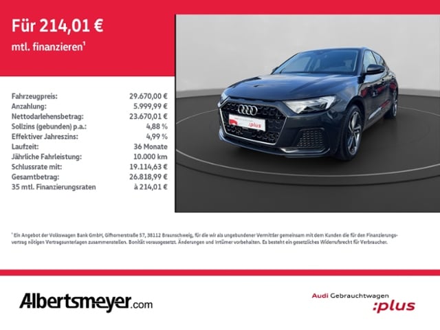 Audi A1 30 TFSI S-Tronic Sportback