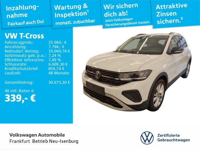 Volkswagen T-Cross 1.5 TSI DSG