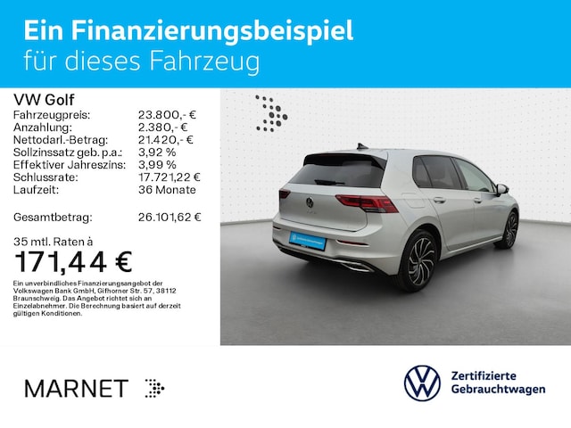 Volkswagen Golf 1.5 eTSI DSG Golf VIII IQ.Drive