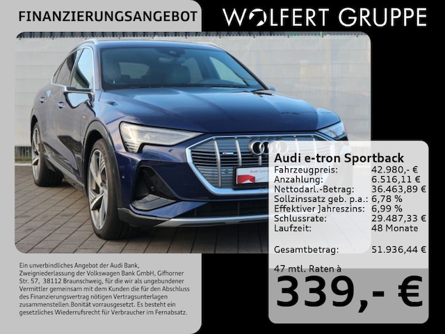 Audi e-tron 55 Quattro Sportback