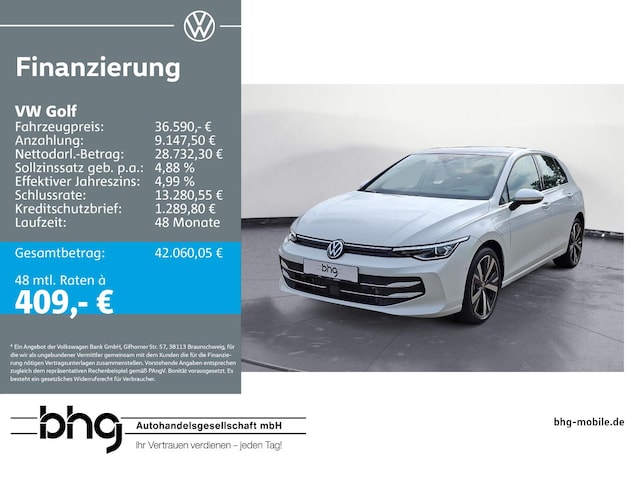 Volkswagen Golf DSG Style eHybrid