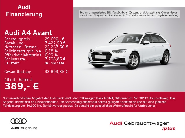 Audi A4 35 TDI Avant S-Tronic
