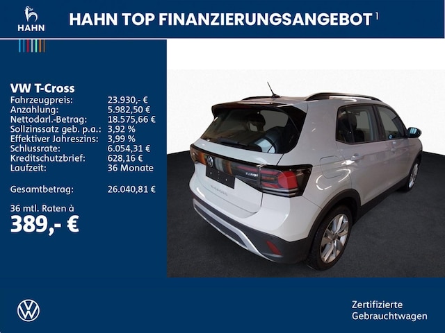 Volkswagen T-Cross 1.0 TSI DSG Life