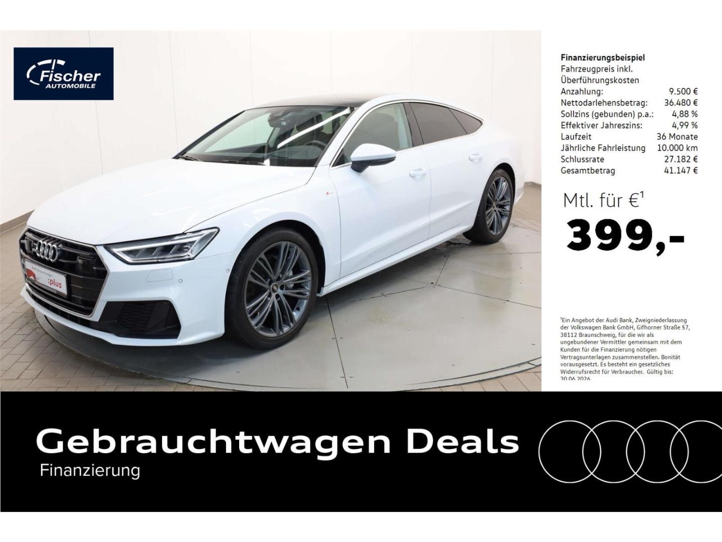 Audi A7 45 TFSI Quattro S-Line Sportback
