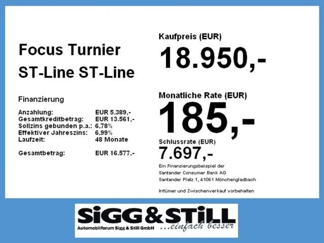 Ford Focus ST Line Wagon