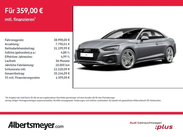 Audi A5 50 TDI Coupé Quattro