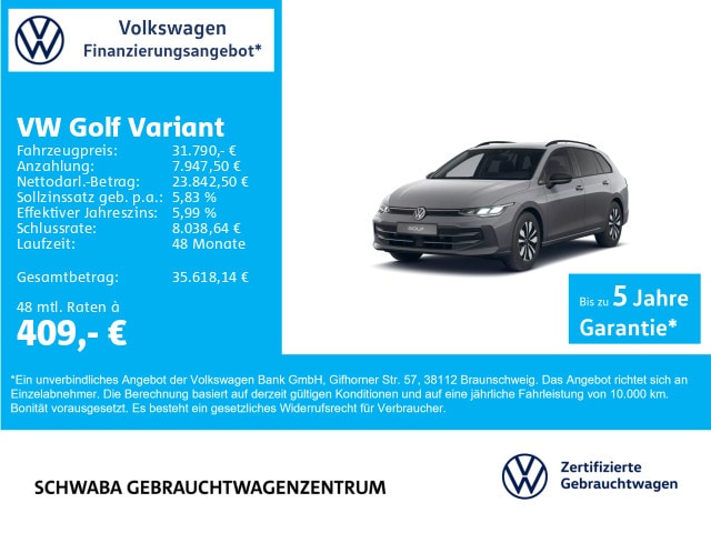 Volkswagen Golf 1.5 eTSI DSG Golf VIII Variant
