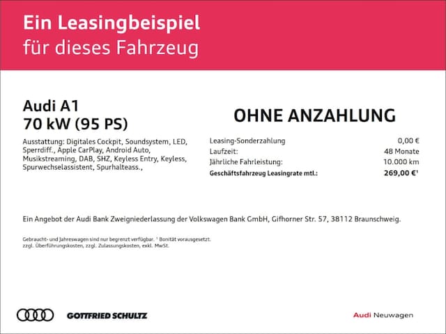 Audi A1 25 TFSI S-Tronic Sportback