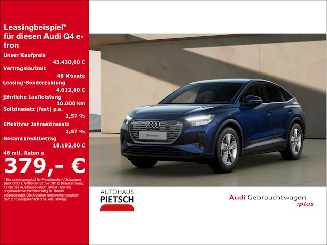 Audi Q4 e-tron Sportback