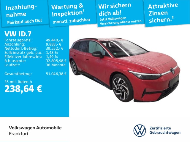 Volkswagen ID.7 IQ.Drive Pro Tourer