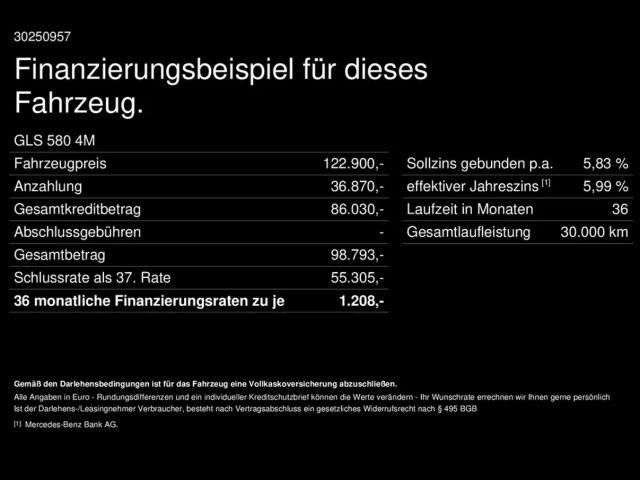 Mercedes-Benz GLS 580 4MATIC AMG Line