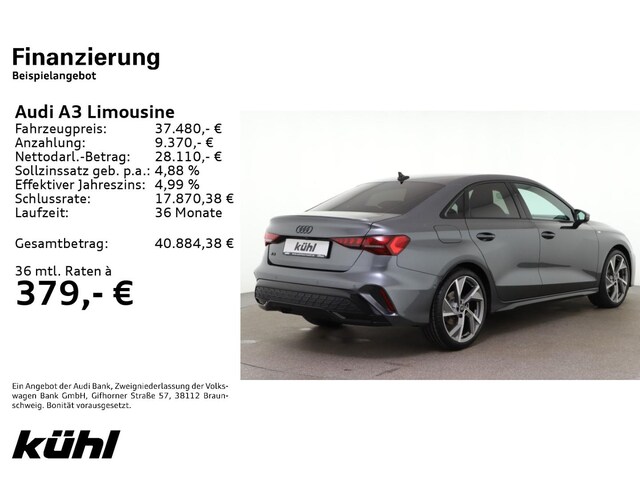 Audi A3 S-Line S-Tronic Sedan