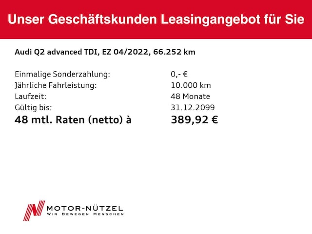 Audi Q2 35 TDI Quattro S-Tronic