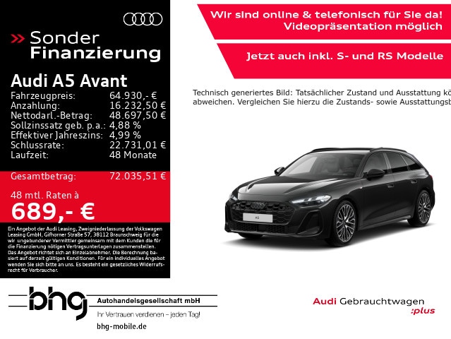 Audi A5 Avant Quattro S-Tronic