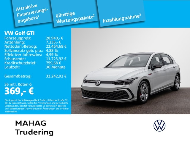 Volkswagen Golf 2.0 TSI DSG GTI Golf VIII