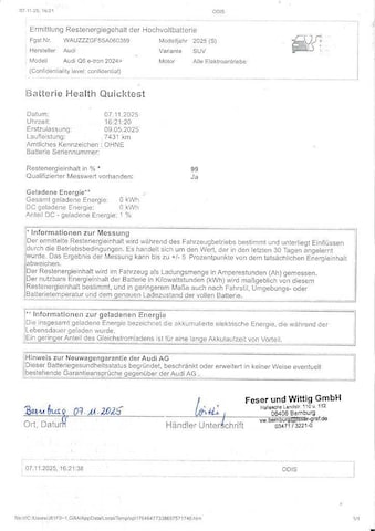 Audi Q6 e-tron SUV e-tron Audi Q6 SUV e-tron