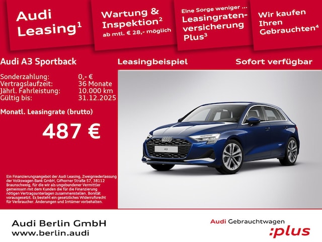 Audi A3 35 TDI S-Tronic Sportback