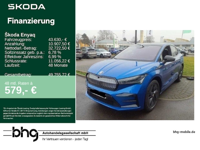 Skoda Enyaq Coupe RS
