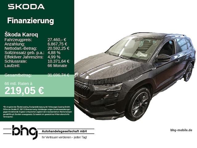 Skoda Karoq 2.0 TDI 4x4 Sportline