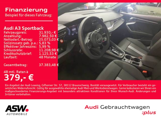 Audi A3 30 TFSI S-Tronic Sportback