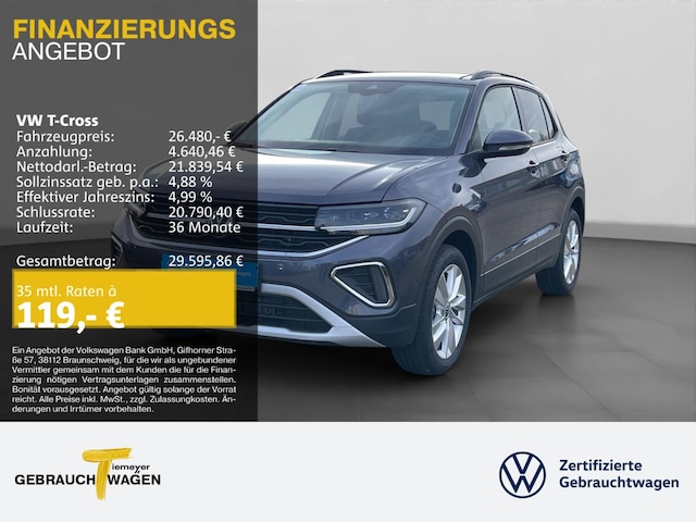 Volkswagen T-Cross 1.0 TSI DSG Life