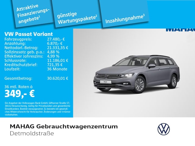 Volkswagen Passat 2.0 TDI Business DSG Variant
