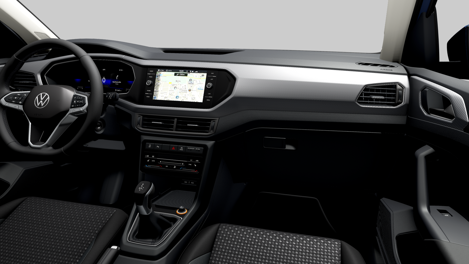 Volkswagen T-Cross 1.0 TSI Active Navi Klimaautom Ambiente Beleuchtung PDC Berganfahrass. Müdigkeitserkennung