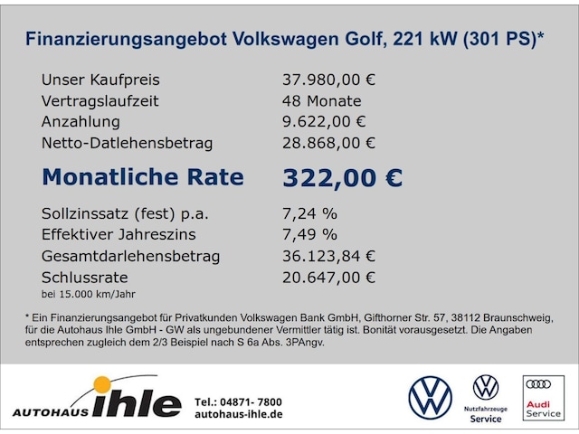 Volkswagen Golf DSG Golf VIII Style