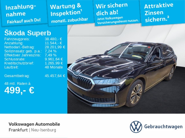 Skoda Superb 2.0 TSI 4x4 Combi Selection