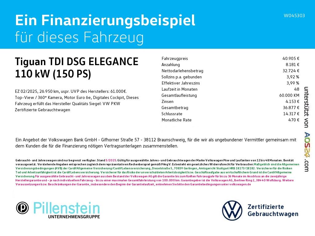 Volkswagen Tiguan DSG Elegance Elegance Max
