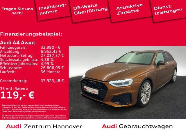 Audi A4 40 TFSI Quattro S-Line