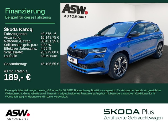 Skoda Karoq 4x4 Sportline