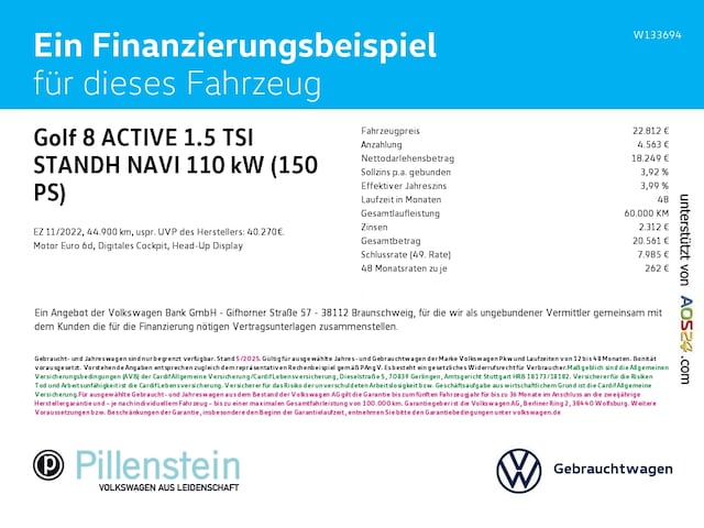 Volkswagen Golf 1.5 TSI