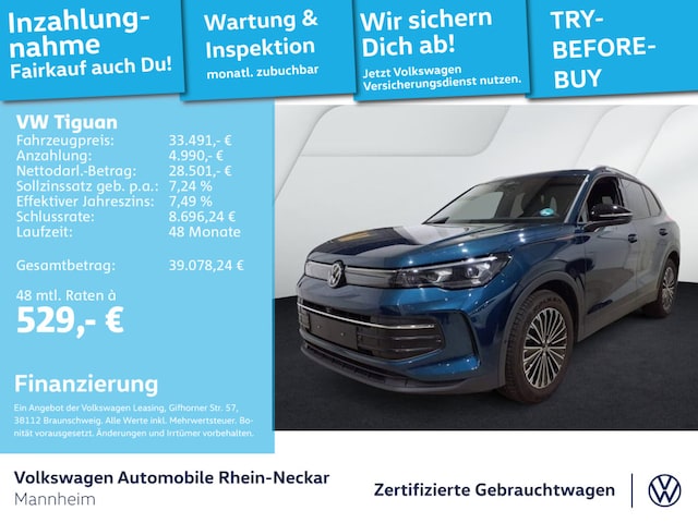 Volkswagen Tiguan 1.5 eTSI DSG