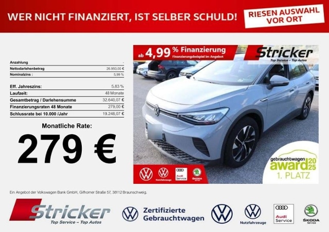 Volkswagen ID.4 150 kW 77 KWh