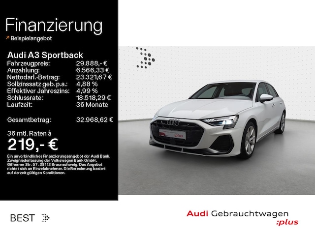 Audi A3 35 TFSI S-Line S-Tronic Sportback