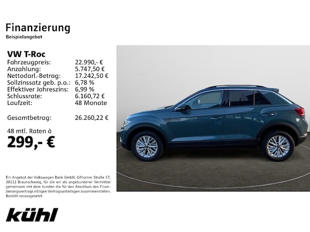 Volkswagen T-Roc 1.0 TSI Life