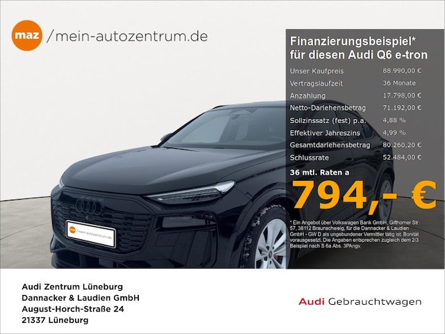 Audi Q6 e-tron Performance Sportback
