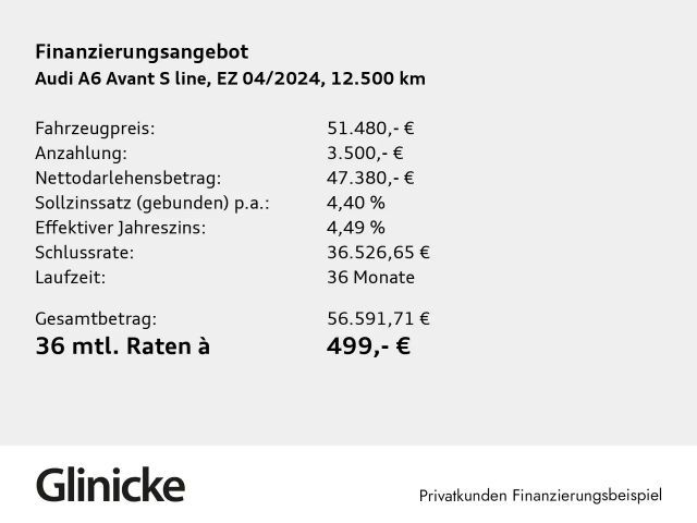 Audi A6 45 TFSI Quattro S-Line