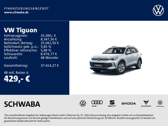 Volkswagen Tiguan 1.5 eTSI DSG