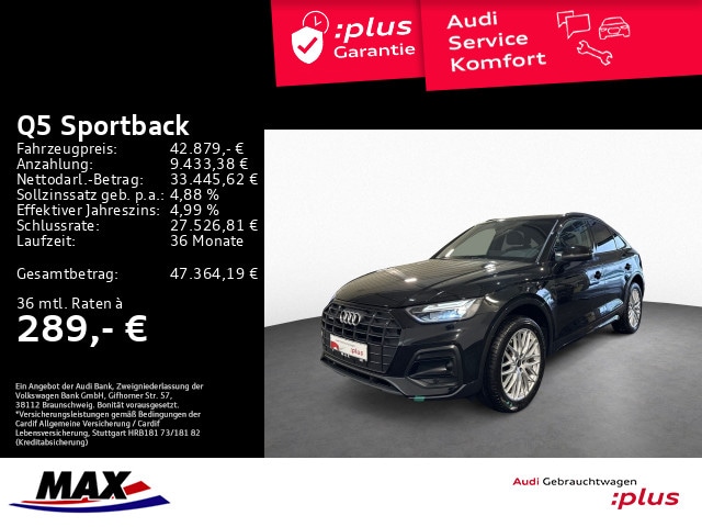 Audi Q5 45 TFSI Quattro S-Tronic Sportback