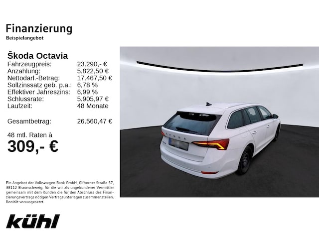 Skoda Octavia 2.0 TDI Combi Style Style