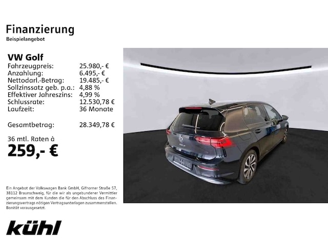 Volkswagen Golf 2.0 TDI DSG Golf VIII IQ.Drive